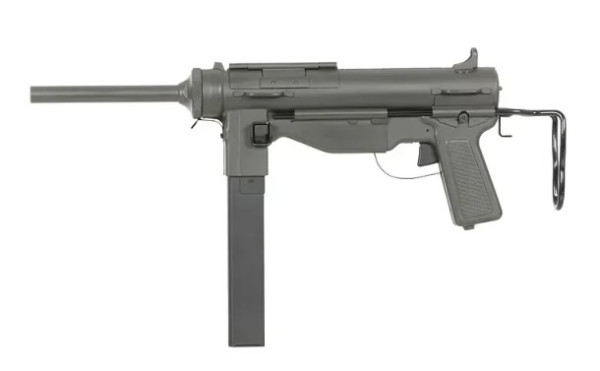 SNOW WOLF ПІСТОЛЕТ-КУЛЕМЕТ SW-06 M3A1 GREASE FULL METAL GREY 34033