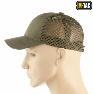 M-TAC БЕЙСБОЛКА З СІТКОЮ FLEX РІП-СТОП DARK OLIVE
