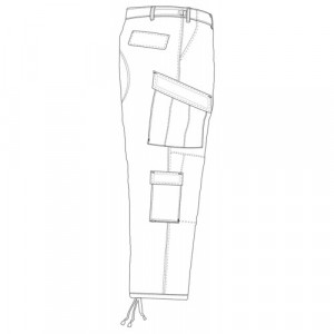 MIL-TEC ШТАНИ ACU US BLACK 11926002