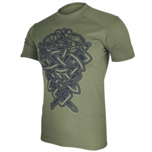 KRAMATAN TACTICAL DESIGN ФУТБОЛКА ХАРАКТЕРНИК OLIVE