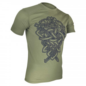 KRAMATAN TACTICAL DESIGN ФУТБОЛКА ХАРАКТЕРНИК OLIVE