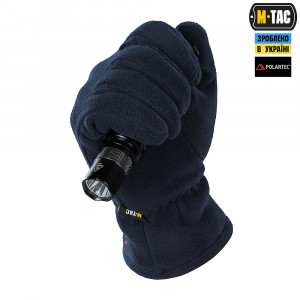 M-TAC ПЕРЧАТКИ WINTER POLARTEC DARK NAVY BLUE