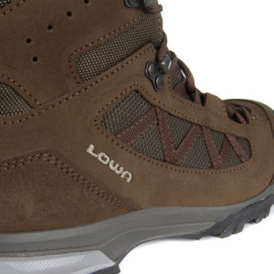 LOWA БОТИНКИ ТРЕКИНГОВЫЕ ДЕМИСЕЗОННЫЕ NEVADA GTX® MID DARK BROWN 010740-4593