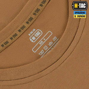 M-TAC ФУТБОЛКА РЕГЛАН 93/7 COYOTE BROWN
