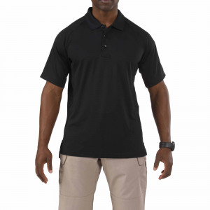 5.11 ПОЛО TACTICAL PERFORMANCE POLO SHORT SLEEVE SYNTHETIC KNIT BLACK 71049-019