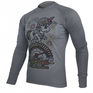 KRAMATAN TACTICAL DESIGN ЛОНГСЛІВ UNICORN GREY