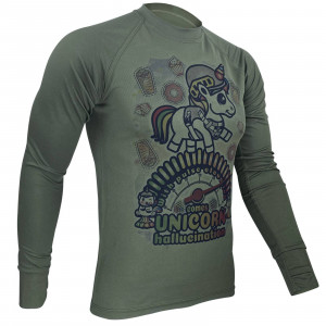 KRAMATAN TACTICAL DESIGN ЛОНГСЛИВ UNICORN OLIVE