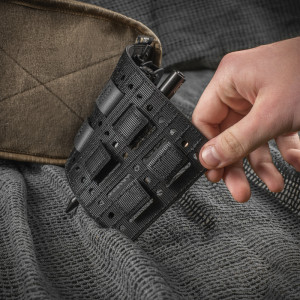 M-TAC ВСТАВКА МОДУЛЬНАЯ MOLLE 11X19.5 LASER CUT BLACK