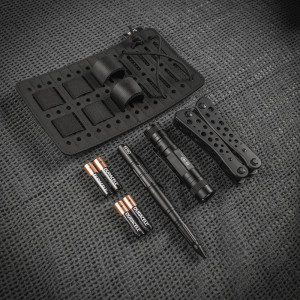 M-TAC ВСТАВКА МОДУЛЬНАЯ MOLLE 11X19.5 LASER CUT BLACK