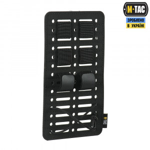 M-TAC ВСТАВКА МОДУЛЬНАЯ MOLLE 11X19.5 LASER CUT BLACK