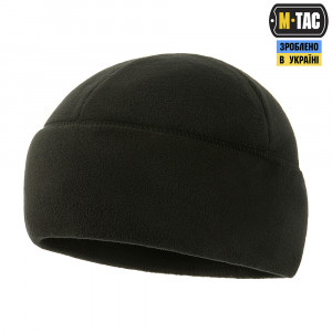 M-TAC ШАПКА WATCH CAP PREMIUM ФЛІС (250Г/М2) WITH SLIMTEX BLACK