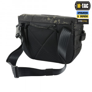 M-TAC СУМКА MESSENGER BAG ELITE HEX MULTICAM BLACK/BLACK