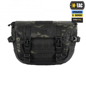 M-TAC СУМКА MESSENGER BAG ELITE HEX MULTICAM BLACK/BLACK