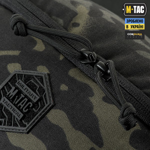 M-TAC СУМКА TACTICAL WAIST BAG ELITE HEX MULTICAM BLACK/BLACK