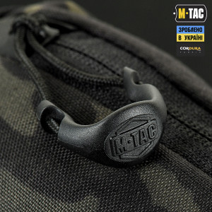 M-TAC СУМКА TACTICAL WAIST BAG ELITE HEX MULTICAM BLACK/BLACK