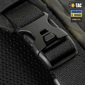 M-TAC СУМКА TACTICAL WAIST BAG ELITE HEX MULTICAM BLACK/BLACK