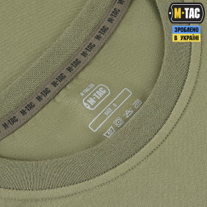 M-TAC ФУТБОЛКА З КИШЕНЕЮ 93/7 LIGHT OLIVE