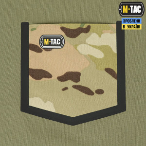 M-TAC ФУТБОЛКА З КИШЕНЕЮ 93/7 LIGHT OLIVE
