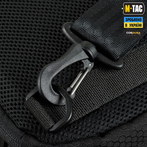 M-TAC СУМКА CROSS BAG SLIM ELITE HEX MULTICAM BLACK/BLACK