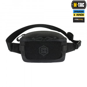 M-TAC СУМКА TACTICAL WAIST BAG GEN.II ELITE HEX (С ЛИПУЧКОЙ) BLACK