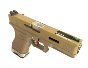WE ПИСТОЛЕТ GLOCK 18 V2 FORCE BLOWBACK W/ MAGWELLS 20963