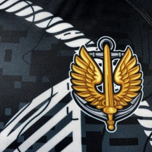 KRAMATAN TACTICAL DESIGN ФУТБОЛКА МОРСЬКА ПІХОТА AQUAMARINE