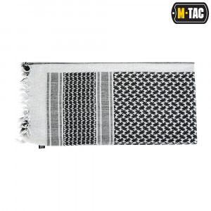 M-TAC ШАРФ ШЕМАГ ЩІЛЬНИЙ WHITE/BLACK