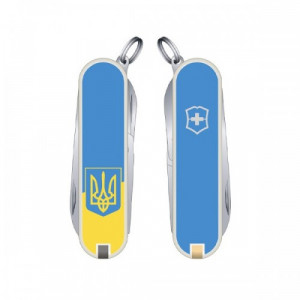 VICTORINOX НОЖ СКЛАДНОЙ CLASSIC SD UKRAINE 0.6223.7R3