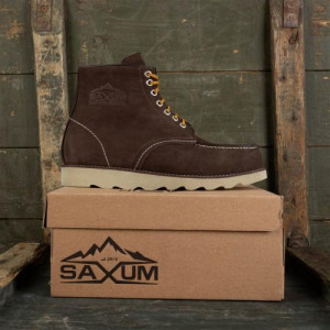 SAXUM БОТИНКИ WORKER DARK BROWN SM-7USN-N-112