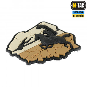 M-TAC НАШИВКА HUSARIA 3D PVC COYOTE