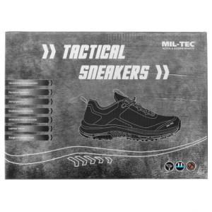 MIL-TEC КРОССОВКИ TACTICAL SNEAKER BLACK 12889002