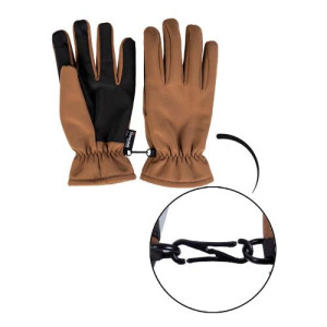 MIL-TEC РУКАВИЦІ THINSULATE SOFTSHELL GLOVES DARK COYOTE 12521319
