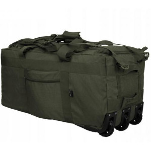 MIL-TEC ТРАНСПОРТНАЯ СУМКА COMBAT DUFFLE BAG WITH WHEEL OLIVE 13854001