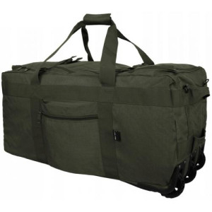 MIL-TEC ТРАНСПОРТНАЯ СУМКА COMBAT DUFFLE BAG WITH WHEEL OLIVE 13854001
