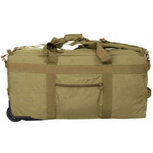 MIL-TEC ТРАНСПОРТНАЯ СУМКА COMBAT DUFFLE BAG WITH WHEEL COYOTE 13854005