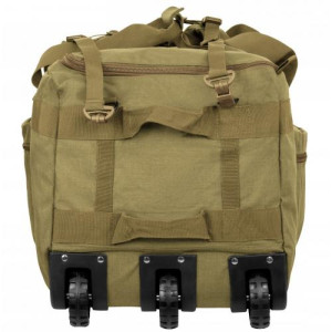 MIL-TEC ТРАНСПОРТНАЯ СУМКА COMBAT DUFFLE BAG WITH WHEEL COYOTE 13854005