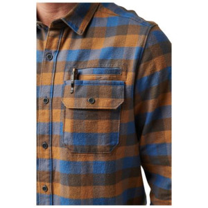 5.11 СОРОЧКА TACTICAL LESTER LONG SLEEVE SHIRT BLUE PLAID 72532-044