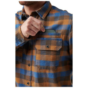 5.11 СОРОЧКА TACTICAL LESTER LONG SLEEVE SHIRT BLUE PLAID 72532-044