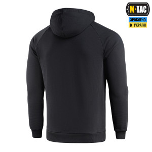 M-TAC КОФТА HOODIE COTTON RAGLAN HARD BLACK