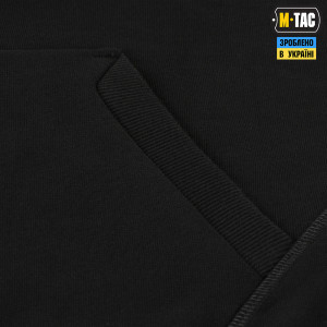 M-TAC КОФТА HOODIE COTTON RAGLAN HARD BLACK