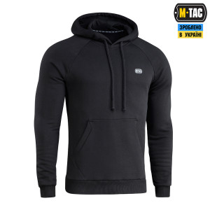 M-TAC КОФТА HOODIE COTTON RAGLAN HARD BLACK