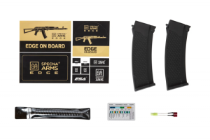 SPECNA ARMS АВТОМАТ АК-74 SA-J03 EDGE 2.0 ESA 2 BLACK 28200