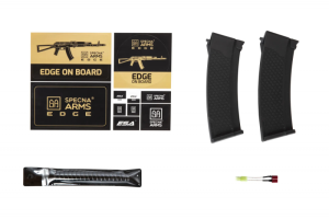 SPECNA ARMS АВТОМАТ AK-74 SA-J02 EDGE 2.0 ESA 2 BLACK 28207