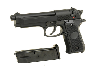 STTI ПІСТОЛЕТ BERETTA M92F/M9 PLASTIC GREEN GAS BLACK 275