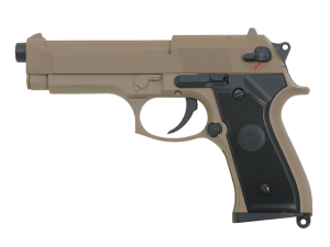 CYMA ПИСТОЛЕТ BERETTA M92F/M9 CM.126 AEP TAN 5663 HS1166