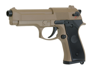 CYMA ПИСТОЛЕТ BERETTA M92F/M9 CM.126 AEP TAN 5663 HS1166