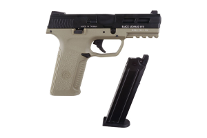ICS ПИСТОЛЕТ BLE-XAE GBB BLACK/TAN 14732