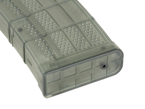 BATTLEAXE МАГАЗИН ПОЛИМЕРНЫЙ TRANSLUCENT 416/SCAR16/AR15 200RD 27661