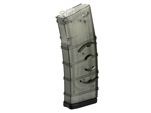 BATTLEAXE МАГАЗИН ПОЛИМЕРНЫЙ TRANSLUCENT AR15 150RD 27659