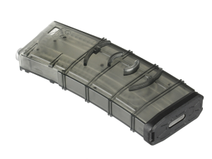 BATTLEAXE МАГАЗИН ПОЛИМЕРНЫЙ TRANSLUCENT AR15 150RD 27659